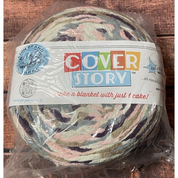 lion brand Other - Lion Brand Yarns Cover Story Emery (220X) 6 Super Bulky 35 oz/547 yards New